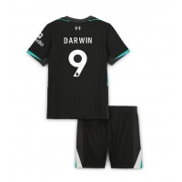 Liverpool Darwin Nunez #9 Vonkajší Detský futbalový dres 2024-25 Krátky Rukáv (+ trenírky)